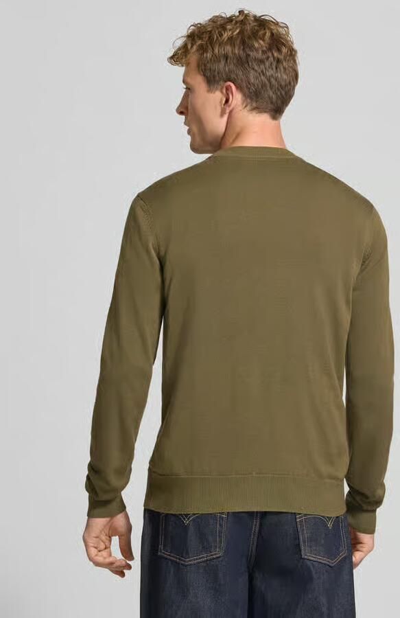 HUGO Blue Regular fit pullover van pure katoen model 'San Celio-C' - Foto 2
