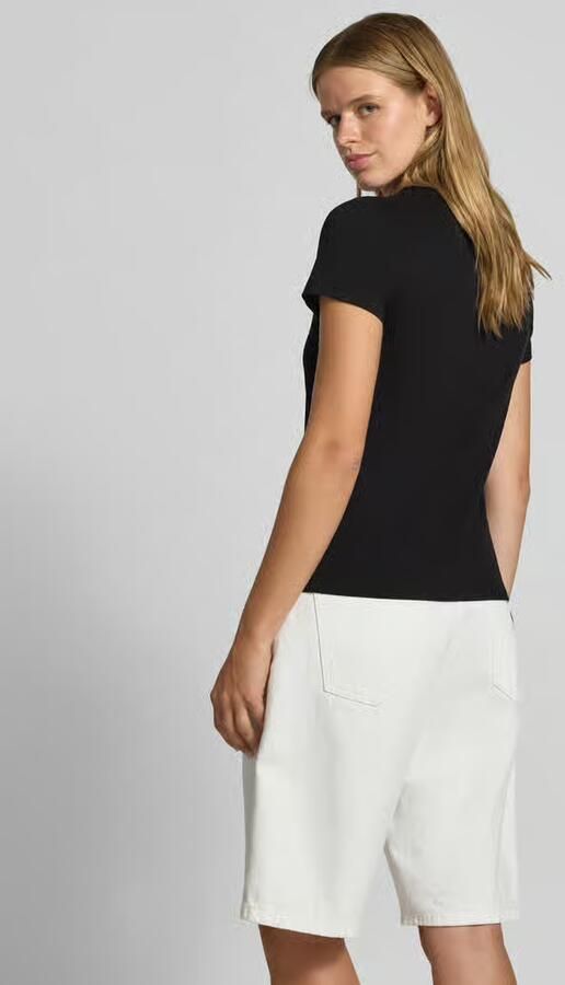 HUGO Blue Regular fit t-shirt van puur katoen model 'Damatee_B' - Foto 3