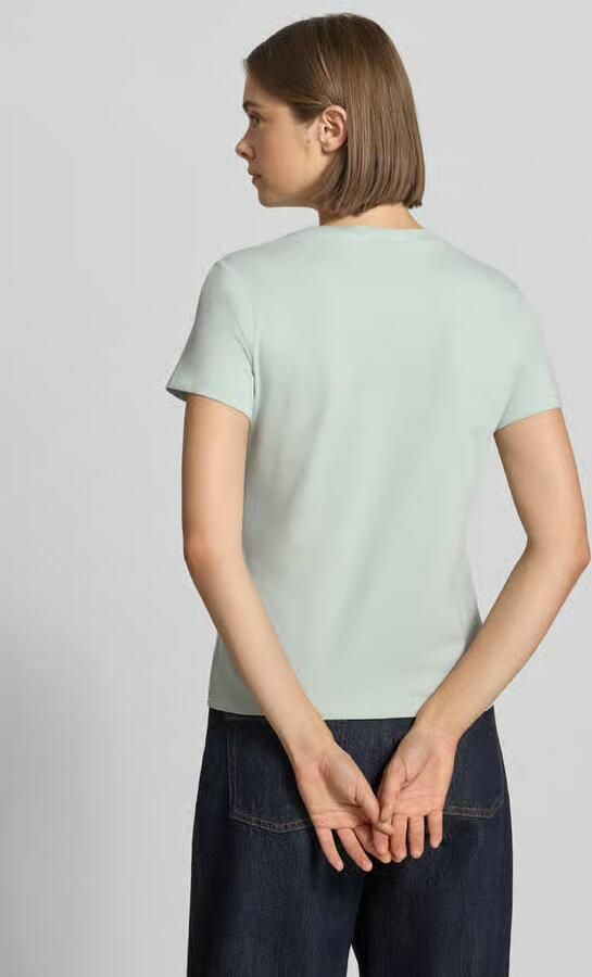HUGO Blue Regular fit t-shirt van puur katoen model 'Damatee_B' - Foto 2