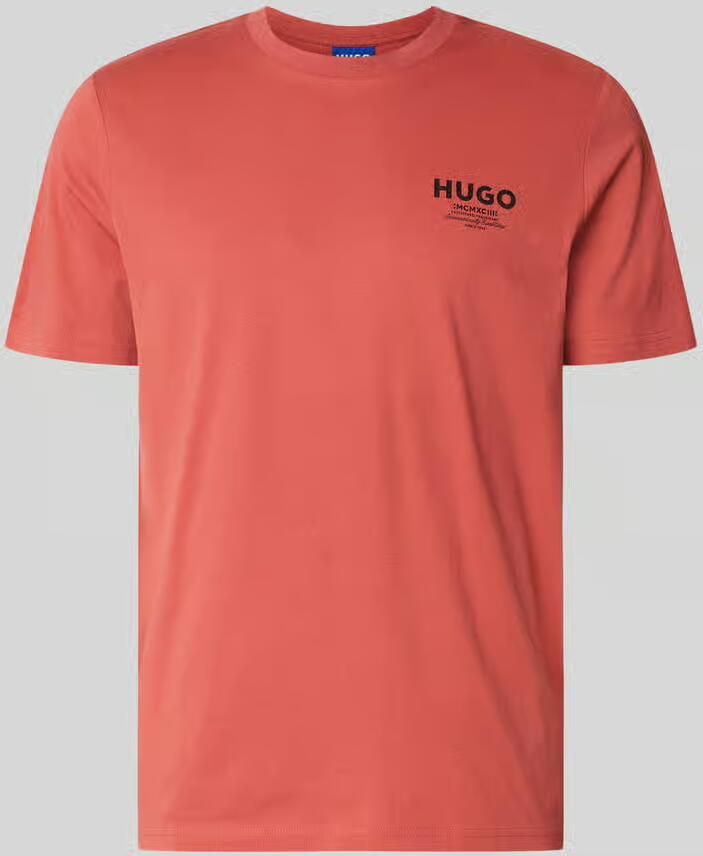 HUGO Blue regular fit T-shirt van puur katoen model 'NESPTEE' - Foto 2