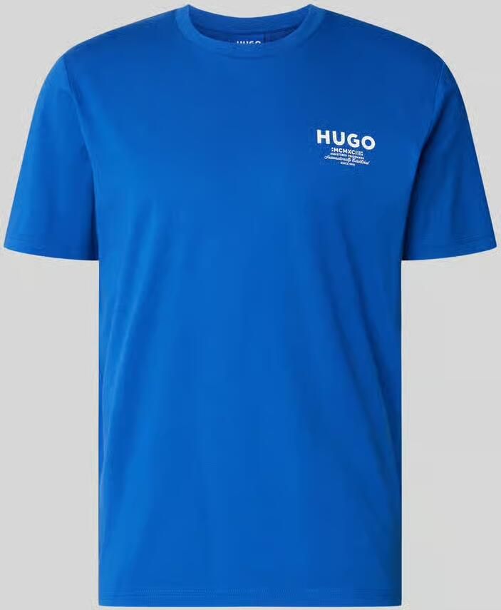 HUGO Blue regular fit T-shirt van puur katoen model 'NESPTEE'