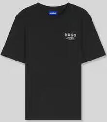 HUGO Blue regular fit T-shirt van puur katoen model 'NESPTEE'