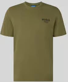 HUGO Blue regular fit T-shirt van puur katoen model 'NESPTEE'
