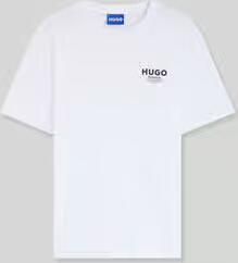 HUGO Blue regular fit T-shirt van puur katoen model 'NESPTEE'