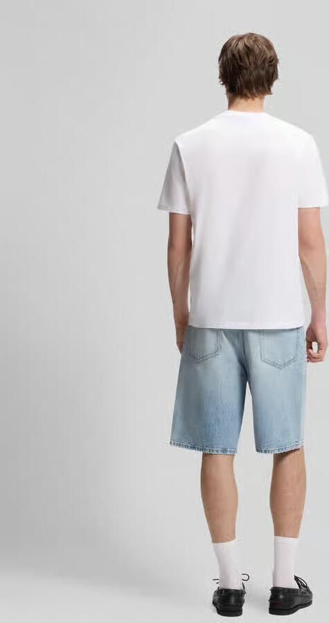 HUGO Blue regular fit T-shirt van puur katoen model 'NESPTEE' - Foto 2
