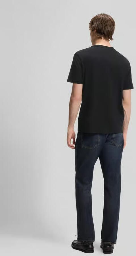 HUGO Blue regular fit T-shirt van puur katoen model 'NESPTEE' - Foto 2