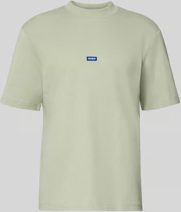 Hugo Blue Regular fit T-shirt van puur katoen model 'NIEROS' - Foto 2