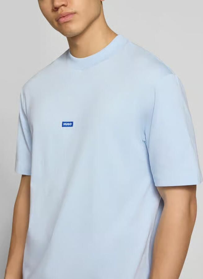 HUGO Blue regular fit T-shirt van puur katoen model 'NIEROS' - Foto 2