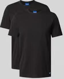 Hugo Blue Regular fit T-shirt in een set van 2 stuks model 'BLUE2_NAOLO' - Foto 6