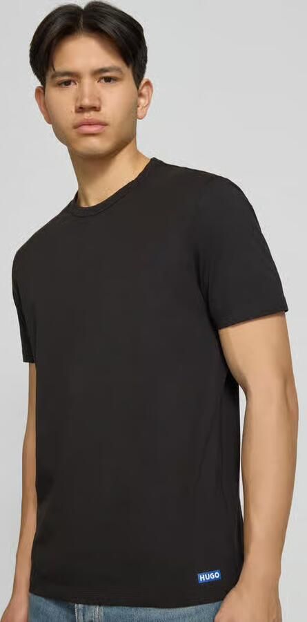Hugo Blue Regular fit T-shirt in een set van 2 stuks model 'BLUE2_NAOLO' - Foto 7