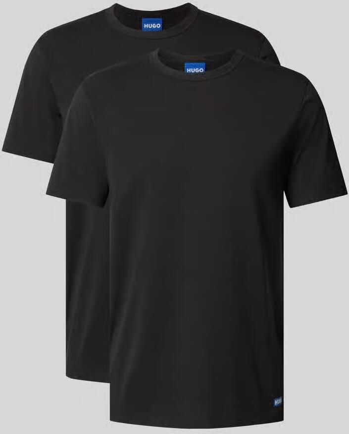 Hugo Blue Regular fit T-shirt in een set van 2 stuks model 'BLUE2_NAOLO'