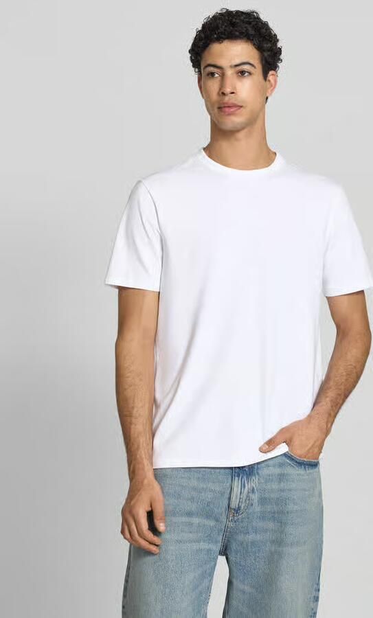 Hugo Blue Regular fit T-shirt in een set van 2 stuks model 'BLUE2_NAOLO' - Foto 5