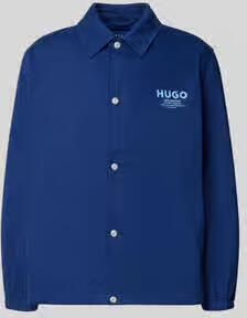 HUGO Blue relaxed fit blouson van puur katoen model 'Biyo2631'