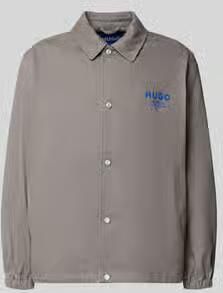 HUGO Blue relaxed fit blouson van puur katoen model 'Biyo2631'