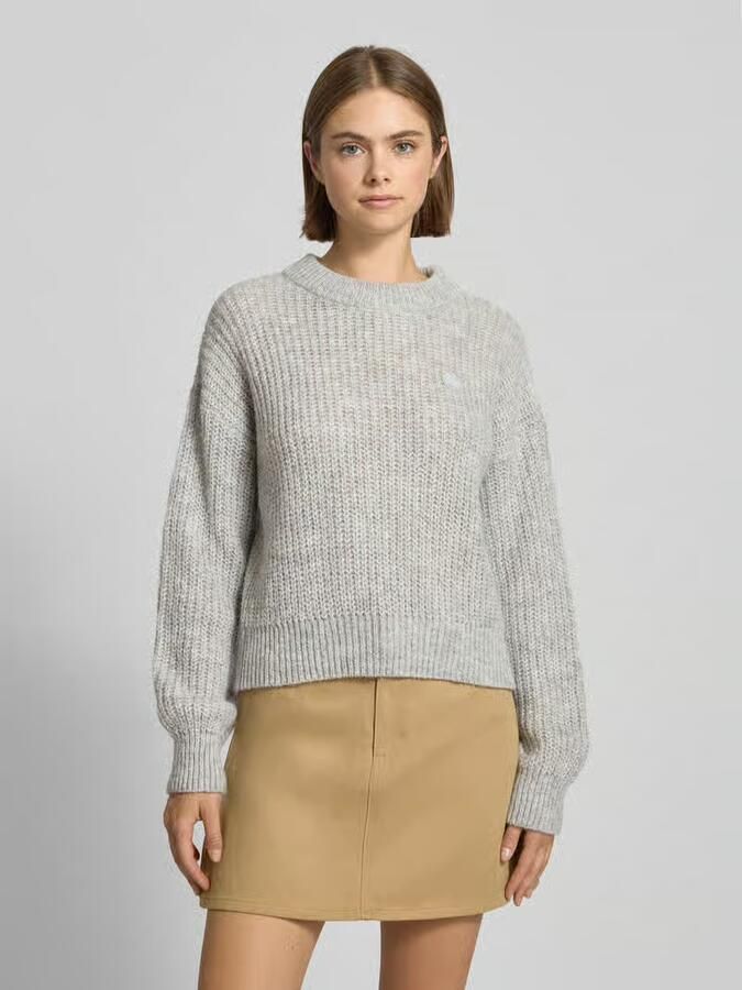 Hugo Blue Relaxed fit gebreide pullover met alpaca model 'SLOGERYNNA_B' - Foto 2