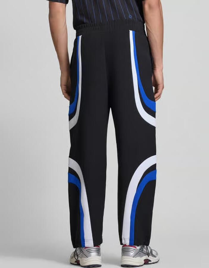 HUGO Blue relaxed fit sweatpants van katoenmix model 'NALOTRON'