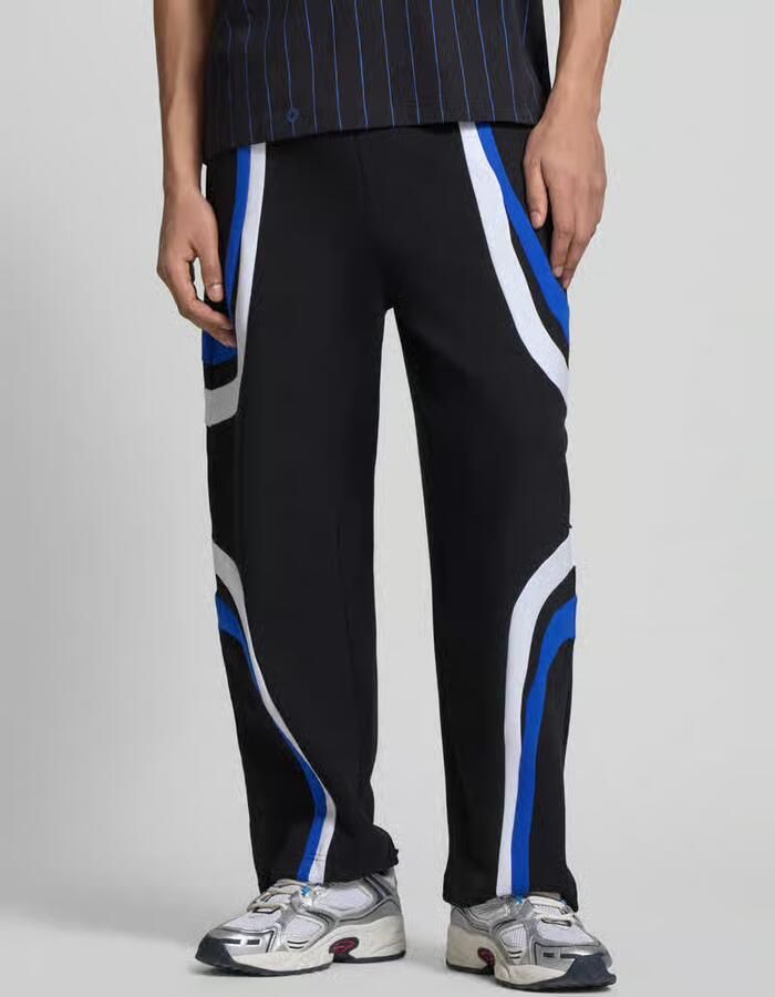 HUGO Blue relaxed fit sweatpants van katoenmix model 'NALOTRON' - Foto 2