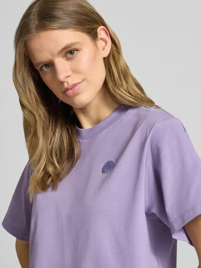 HUGO Blue Relaxed fit T-shirt van pure katoen Model 'VINTAGE TEE_B_1'
