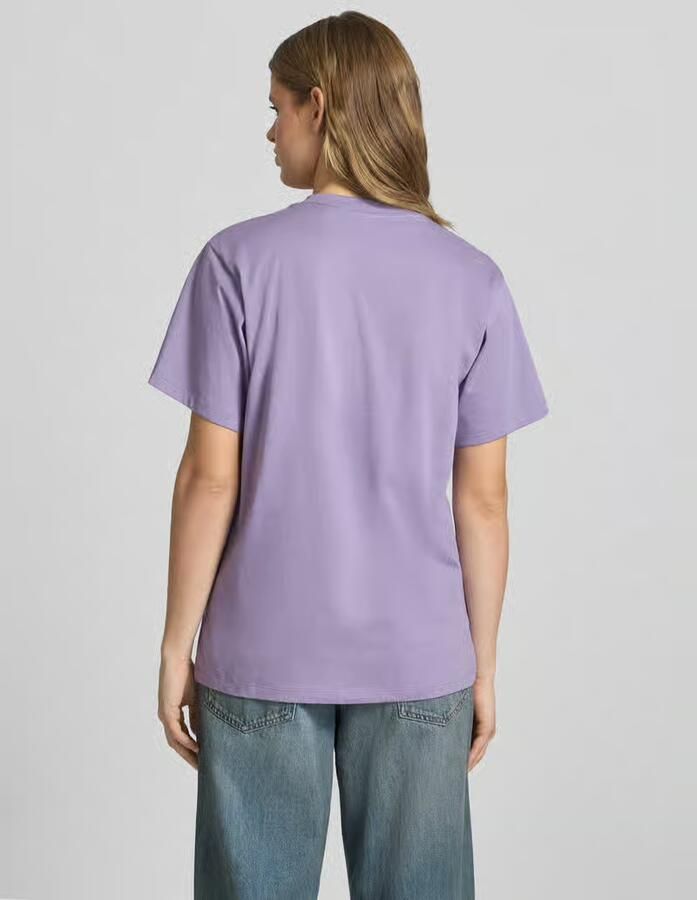 HUGO Blue Relaxed fit T-shirt van pure katoen Model 'VINTAGE TEE_B_1'