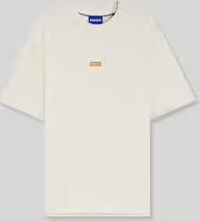 HUGO Blue oversized t-shirts van pure katoen model 'Nalono' - Foto 3