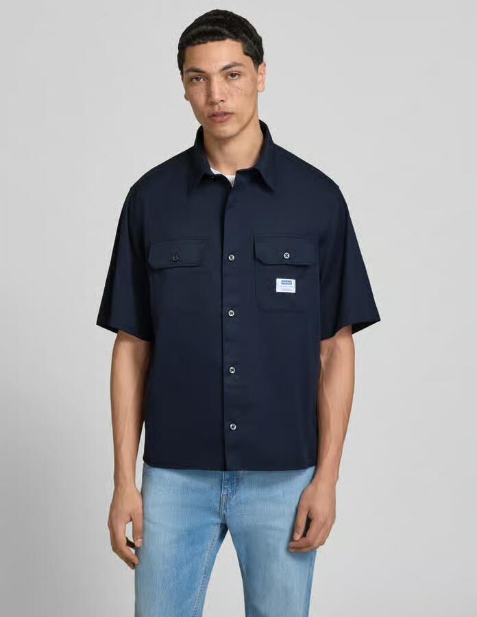 HUGO Blue relaxed fit vrijetijdsoverhemd van puur katoen model 'EKYNO' - Foto 2