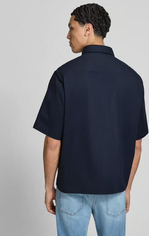 HUGO Blue relaxed fit vrijetijdsoverhemd van puur katoen model 'EKYNO'