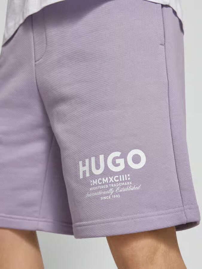Hugo Blue Shorts met all-over motief