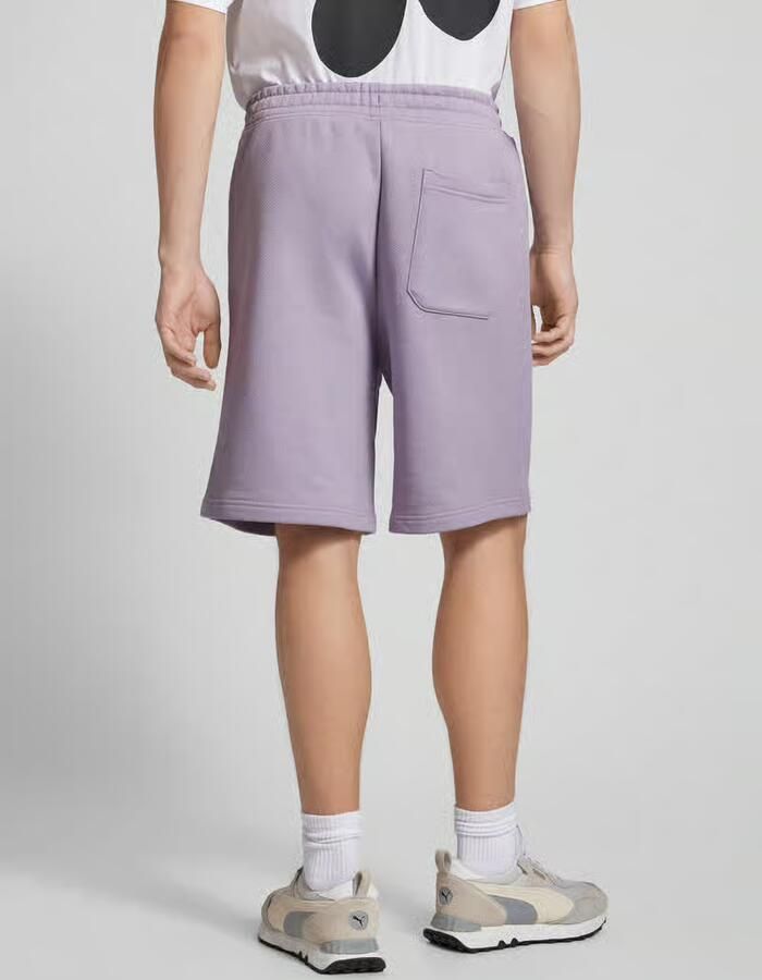 Hugo Blue Shorts met all-over motief