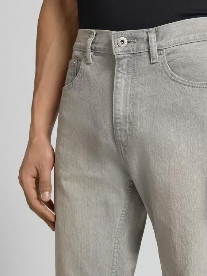 HUGO Blue slim fit jeans van katoenmix model 'ASH'