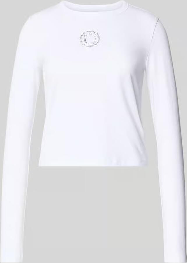 Hugo Blue Slim fit shirt met lange mouwen van katoenmix model 'Daliriee_B'