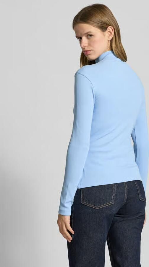 Hugo Blue Slim fit shirt met lange mouwen van katoenmix model 'EASY' - Foto 4