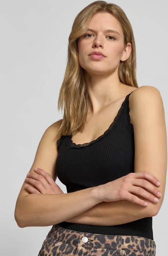 HUGO Blue slim fit tanktop van puur katoen model 'DIMARTINI_B'