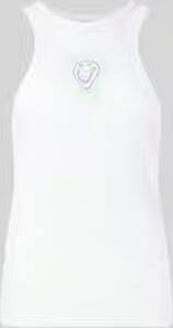 HUGO Blue slim fit tanktop van puur katoen model 'DIMARTINI_B'