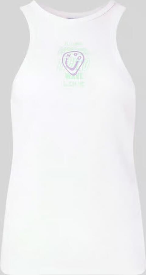 HUGO Blue slim fit tanktop van puur katoen model 'DIMARTINI_B' - Foto 2