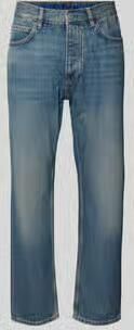 HUGO Blue straight fit jeans van pure katoen model 'JONAH'