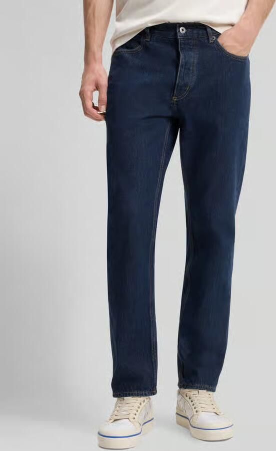 HUGO Blue straight fit jeans van pure katoen model 'JONAH' - Foto 2