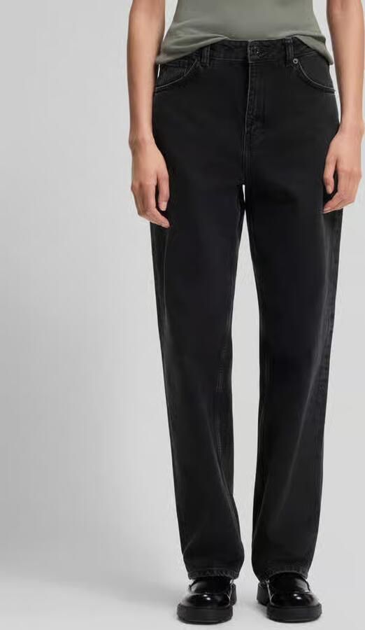 HUGO Blue wide fit jeans met label patch van puur katoen - Foto 2