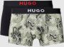 HUGO Boxershort met all-over motief in een set van 2 stuks - Thumbnail 1
