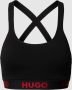 Hugo Boss Sport Logo Bra Black Dames - Thumbnail 2