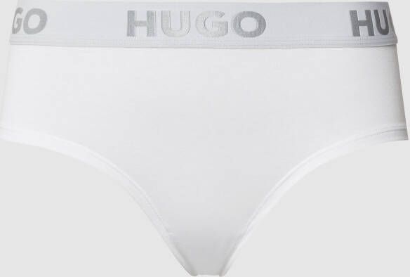 HUGO Slip met labelpatch model 'Hipster Red Label'