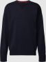 Hugo Boss Navy Blue Sweater Klassieke Stijl Blue Heren - Thumbnail 1