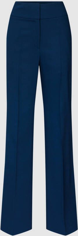 HUGO High waist stoffen broek met persplooien model 'Himia'