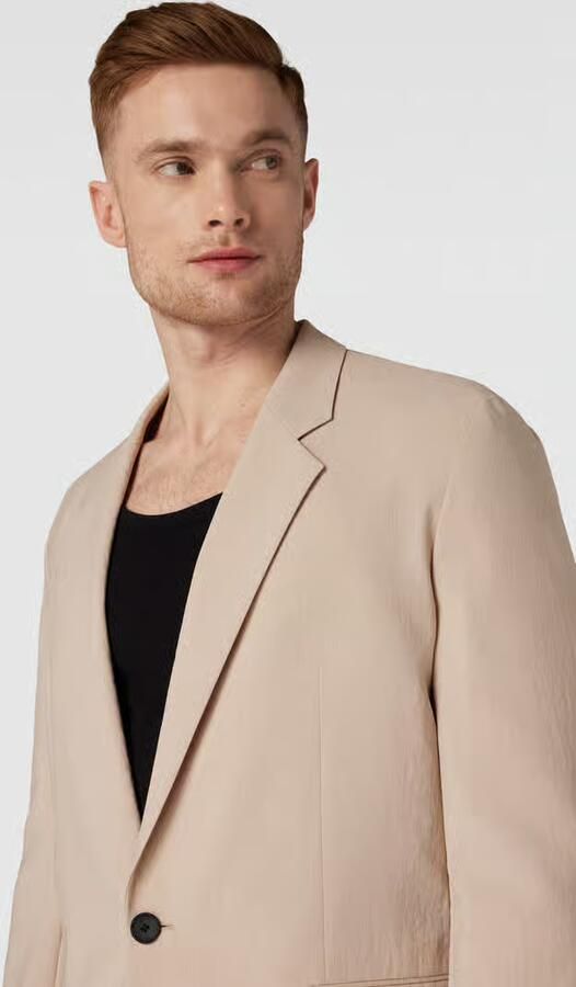 Hugo Boss Stijlvolle Beige Jassen voor Mannen Beige Heren