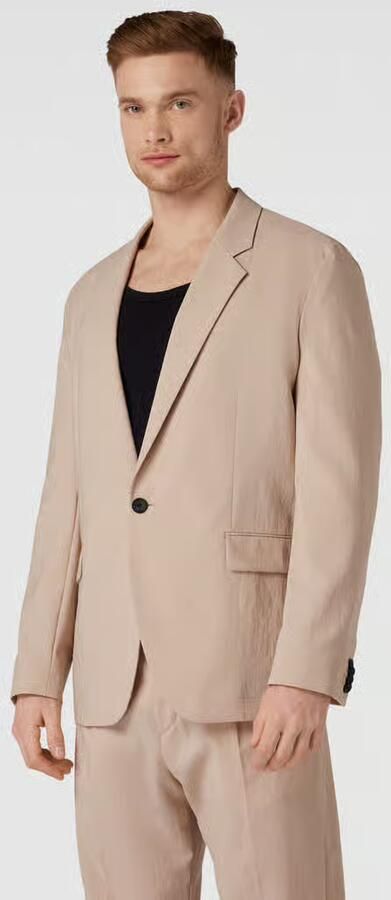 Hugo Boss Stijlvolle Beige Jassen voor Mannen Beige Heren - Foto 4