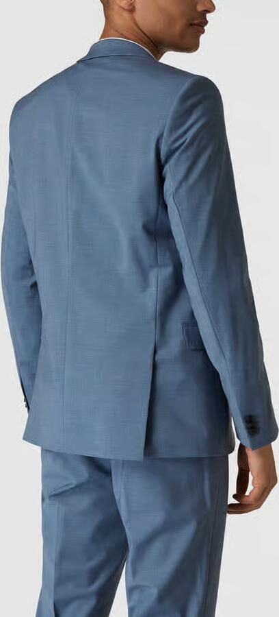 HUGO Extra slim fit colbert van scheerwolmix model 'Arti' - Foto 4