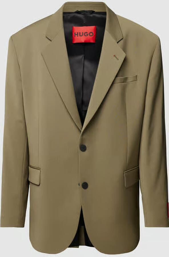 HUGO 2-knoops colbert met borstzak model 'Ulan'