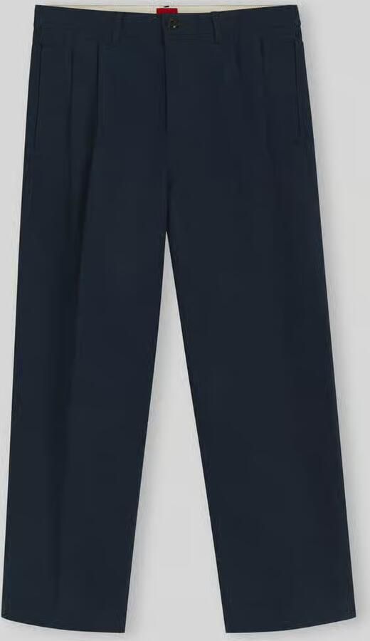 HUGO baggy fit wijdte broek van pure katoen model ' 249'