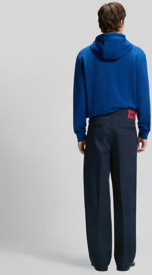 HUGO baggy fit wijdte broek van pure katoen model ' 249' - Foto 3