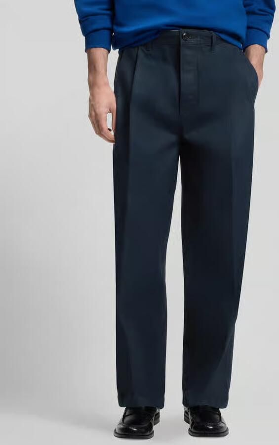HUGO baggy fit wijdte broek van pure katoen model ' 249' - Foto 2
