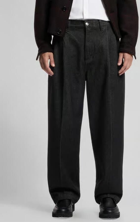 HUGO baggy jeans van puur katoen model ' 249' - Foto 2